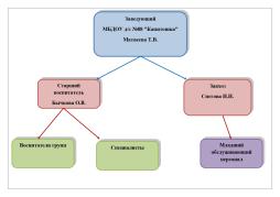 Структура управления МБДОУ д/с №88 "Капитошка"